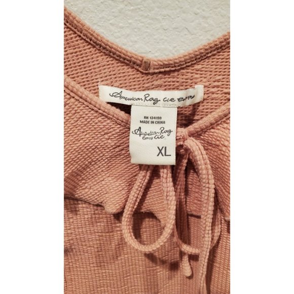 AMERICAN RAG Pink Crop Top - Picture 2 of 3
